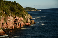 Coastline along Cape Breton Island, Nova Scotia