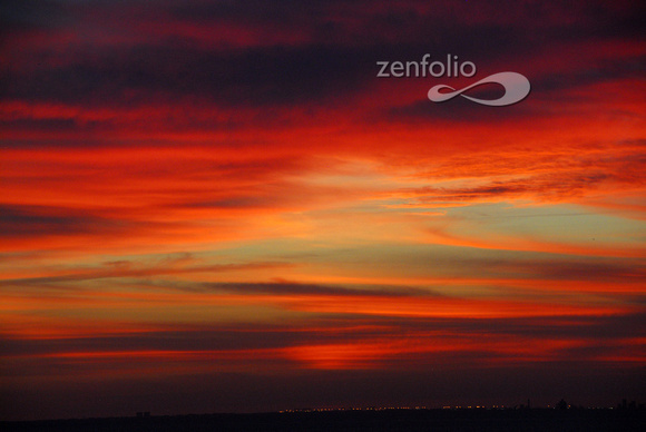 Sunset over Ft Lauderdale