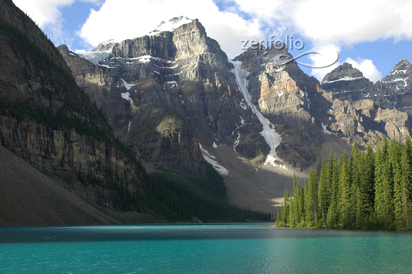 Moraine Lake near Banff Alberta