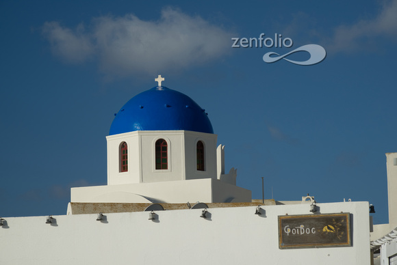 Village of Oia on Santorini