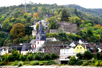 Heimburg castle w catholic parish of assumption of Mary