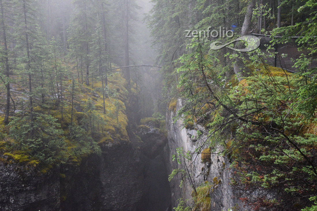 Maligne Canyon, near Jasper Alberta