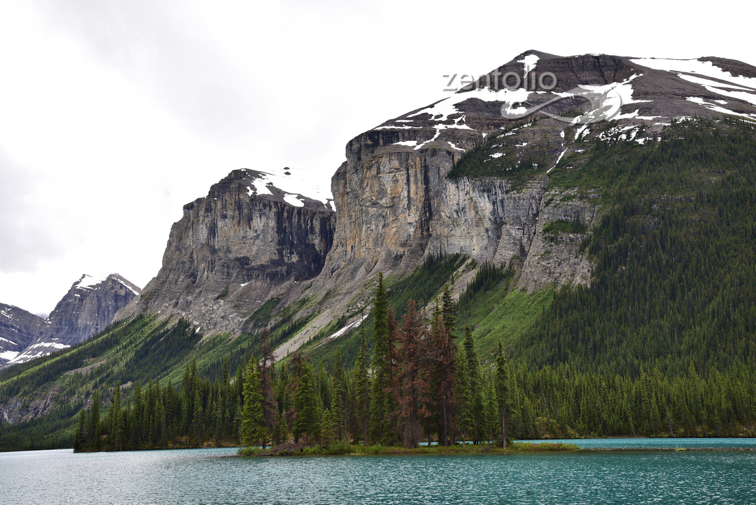 Spirited Island, Maligne Lake, Alberta