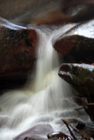 Misty Waterfall, Maligne Canyon, Jasper Nat Pk Alberta