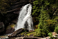Baring Falls, St Mary, Glacier National Park